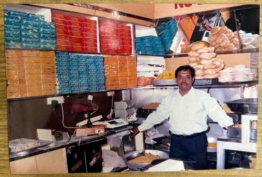 Vintage Sweet Trays and Boxes at Sri Venkateshwara Sweetmeat Stall